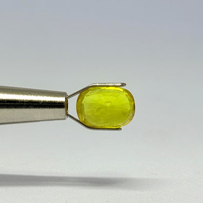3.85 Carat Bangkok Yellow Sapphire (Pukhraj) Stone | Natural Thailand Pukhraj for Jupiter (Guru) | Certified Gemstone