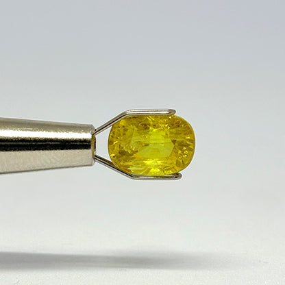 3.85 Carat Bangkok Yellow Sapphire (Pukhraj) Stone | Natural Thailand Pukhraj for Jupiter (Guru) | Certified Gemstone