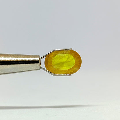 3.87 Carat Bangkok Yellow Sapphire (Pukhraj) Stone | Natural Thailand Pukhraj for Jupiter (Guru) | Certified Gemstone