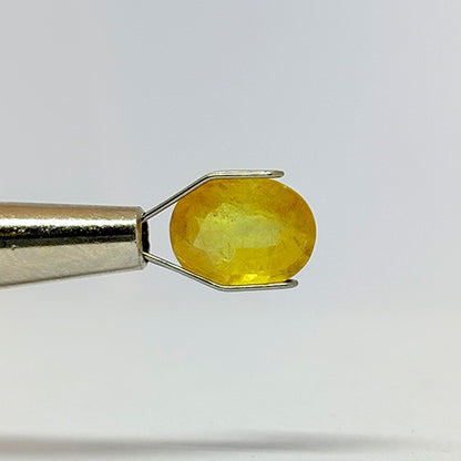 3.98 Carat Bangkok Yellow Sapphire (Pukhraj) Stone | Natural Thailand Pukhraj for Jupiter (Guru) | Certified Gemstone