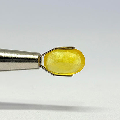 4.00 Carat Bangkok Yellow Sapphire (Pukhraj) Stone | Natural Thailand Pukhraj for Jupiter (Guru) | Certified Gemstone