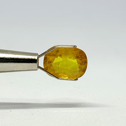 4.25 Carat Bangkok Yellow Sapphire (Pukhraj) Stone | Natural Thailand Pukhraj for Jupiter (Guru) | Certified Gemstone