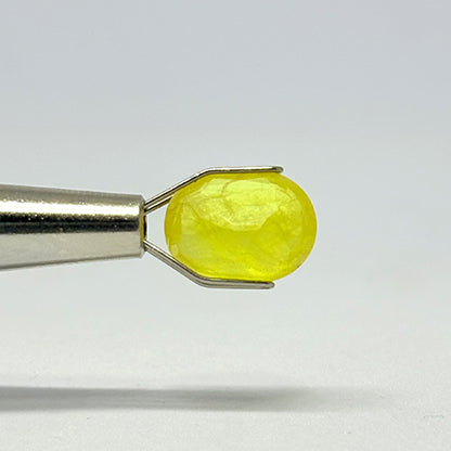 4.30 Carat Bangkok Yellow Sapphire (Pukhraj) Stone | Natural Thailand Pukhraj for Jupiter (Guru) | Certified Gemstone