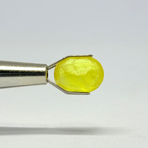 4.30 Carat Bangkok Yellow Sapphire (Pukhraj) Stone | Natural Thailand Pukhraj for Jupiter (Guru) | Certified Gemstone