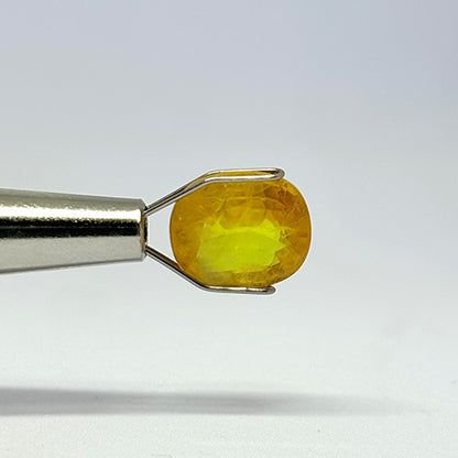4.35 Carat Bangkok Yellow Sapphire (Pukhraj) Stone | Natural Thailand Pukhraj for Jupiter (Guru) | Certified Gemstone