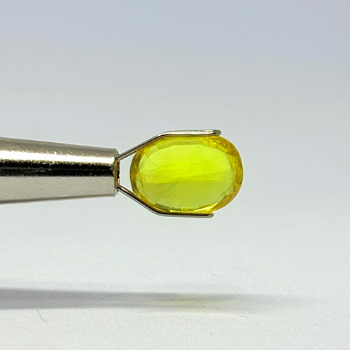 4.47 Carat Bangkok Yellow Sapphire (Pukhraj) Stone | Natural Thailand Pukhraj for Jupiter (Guru) | Certified Gemstone