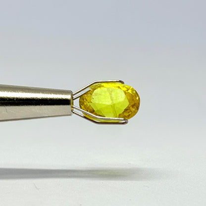4.47 Carat Bangkok Yellow Sapphire (Pukhraj) Stone | Natural Thailand Pukhraj for Jupiter (Guru) | Certified Gemstone