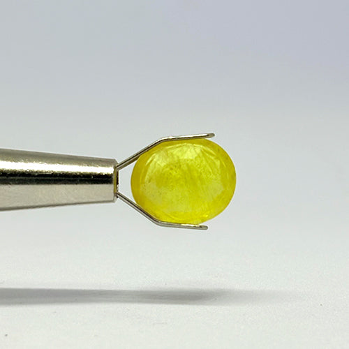 4.52 Carat Bangkok Yellow Sapphire (Pukhraj) Stone | Natural Thailand Pukhraj for Jupiter (Guru) | Certified Gemstone