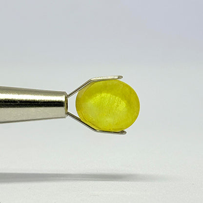 4.52 Carat Bangkok Yellow Sapphire (Pukhraj) Stone | Natural Thailand Pukhraj for Jupiter (Guru) | Certified Gemstone