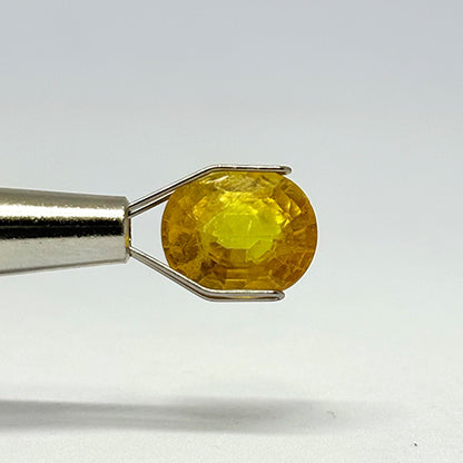 4.60 Carat Bangkok Yellow Sapphire (Pukhraj) Stone | Natural Thailand Pukhraj for Jupiter (Guru) | Certified Gemstone