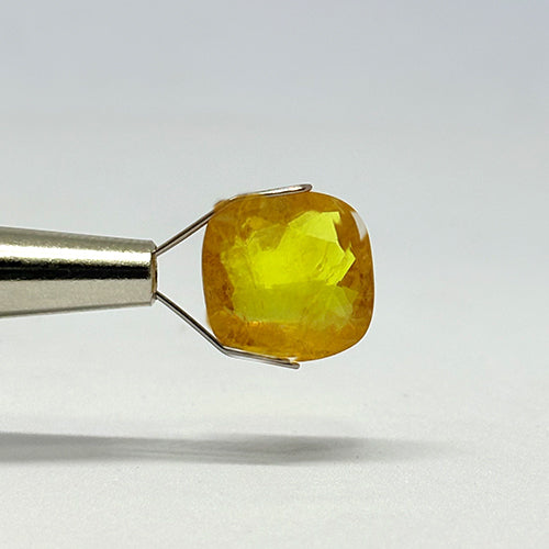 7.05 Carat Bangkok Yellow Sapphire Stone | Natural Thailand Yellow Sapphire | Premium Certified Gemstone