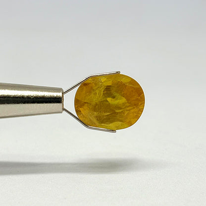 7.12 Carat Bangkok Yellow Sapphire Stone | Natural Thailand Yellow Sapphire | Premium Certified Gemstone