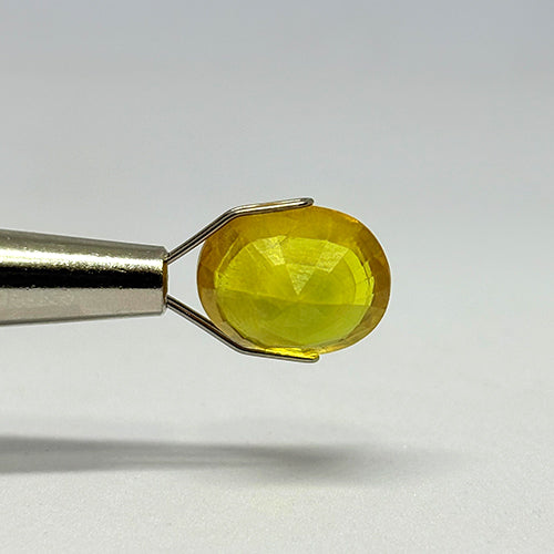 7.12 Carat Bangkok Yellow Sapphire Stone | Natural Thailand Yellow Sapphire | Premium Certified Gemstone