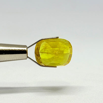 7.37 Carat Bangkok Yellow Sapphire Stone | Natural Thailand Yellow Sapphire | Premium Certified Gemstone