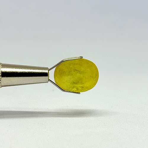 8.17 Carat Bangkok Yellow Sapphire Stone | Natural Thailand Yellow Sapphire | Premium Certified Gemstone