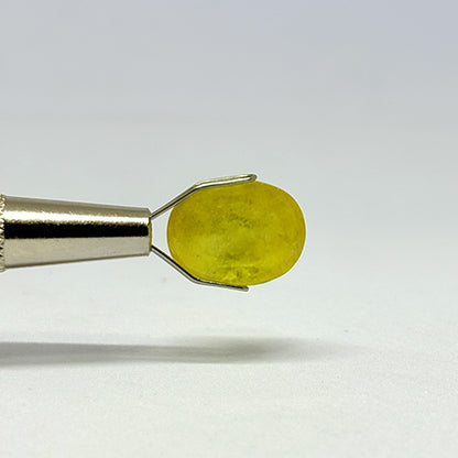8.17 Carat Bangkok Yellow Sapphire Stone | Natural Thailand Yellow Sapphire | Premium Certified Gemstone