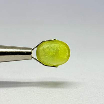 8.17 Carat Bangkok Yellow Sapphire Stone | Natural Thailand Yellow Sapphire | Premium Certified Gemstone