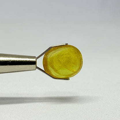 8.45 Carat Bangkok Yellow Sapphire Stone | Natural Thailand Yellow Sapphire | Premium Certified Gemstone