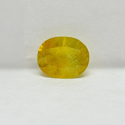 9.80 Carat Bangkok Yellow Sapphire Stone | Natural Thailand Yellow Sapphire | Premium Certified Gemstone