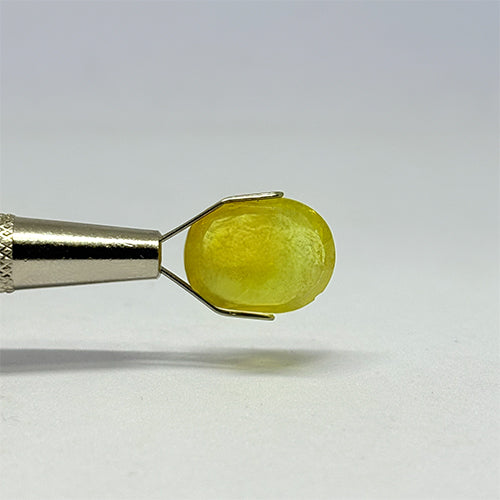 9.80 Carat Bangkok Yellow Sapphire Stone | Natural Thailand Yellow Sapphire | Premium Certified Gemstone