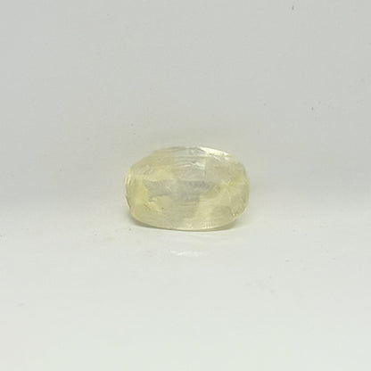 7.22 Ct Natural Yellow Sapphire (Pukhraj) | Ceylon (Sri Lanka) | Bangkok Cut | Certified