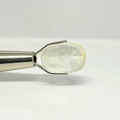 7.22 Ct Natural Yellow Sapphire (Pukhraj) | Ceylon (Sri Lanka) | Bangkok Cut | Certified