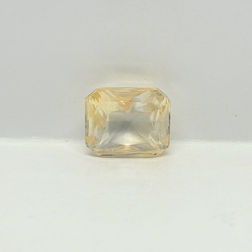 7.50 Ct Natural Yellow Sapphire (Pukhraj)| Ceylon (Sri Lanka) | Bangkok Cut | Premium Certified Gemstone