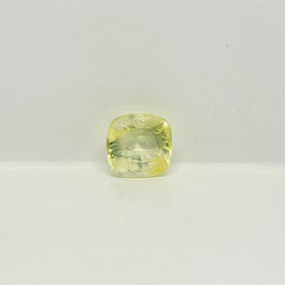 7.65 Ct Natural Yellow Sapphire (Pukhraj) | Ceylon (Sri Lanka) | Bangkok Cut | Premium Jyotish Gemstone