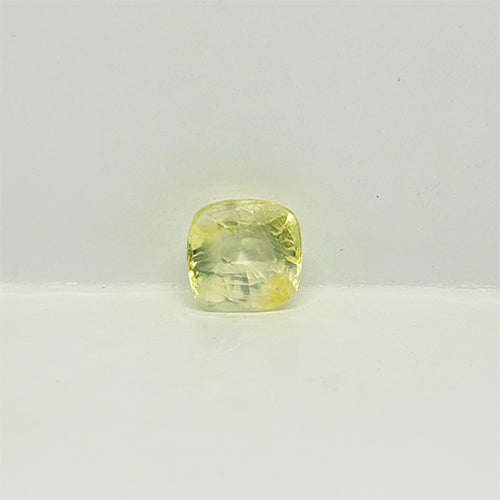 7.65 Ct Natural Yellow Sapphire (Pukhraj) | Ceylon (Sri Lanka) | Bangkok Cut | Premium Jyotish Gemstone